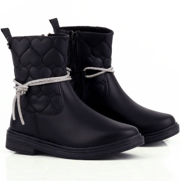 Bota Infantil Feminina Ana WorldColors Preto