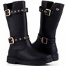 bota infantil montaria feminina worldcolors ana preto 328 001 992 3