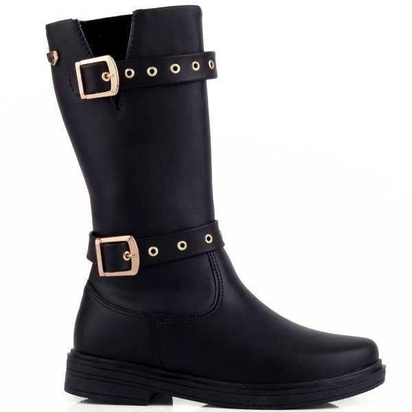 bota infantil montaria feminina worldcolors ana preto 328 001 992 1