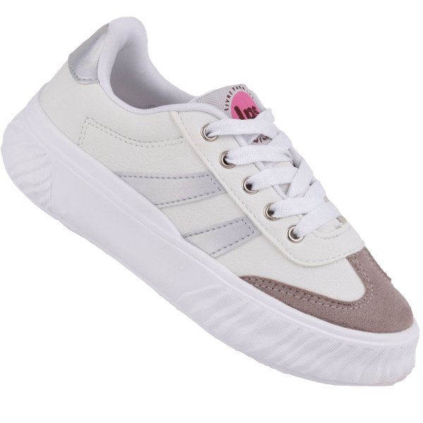 tenis infantil feminino casual worldcolors fun branco 3290062620 1