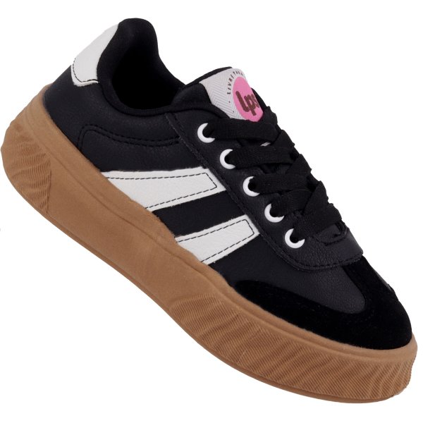 tenis infantil feminino casual worldcolors fun preto 329006992 1