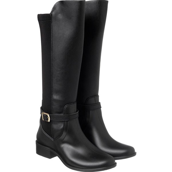 Bota Montaria Infantil Cano Alto com Fivela Lolita WorldColors Preto