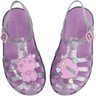 04 76059 sandalia feminina injetada sandalia lilly kids 76 prata aluminio lilas