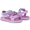 sandalia papete infantil hello kitty by worldcolors lilas 307 004 800 3