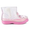 01 323001 galocha feminina galocha mia baby hello kitty 323 gliter furtacor lirio