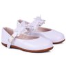 sapatilha infantil feminina borboleta branco verniz 6002030 937 04
