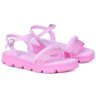 sandalia feminina infantil aurora brilho rosa 354004 554 06