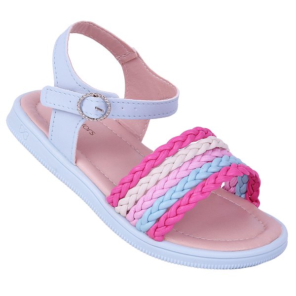 sandalia infantil feminina worldcolors belinha multicolorazul 180040 3500 05