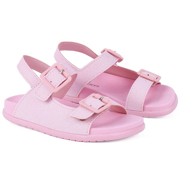 Sandalia Infantil Feminina WorldColors Rosa
