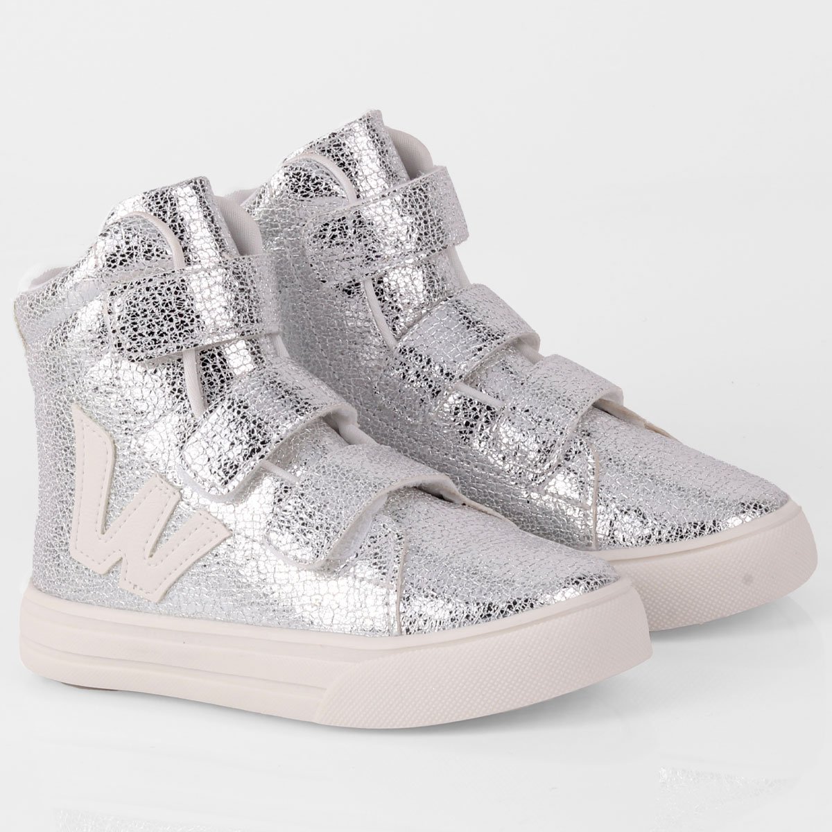 Tênis Feminino Lps Shine by WorldColors - Rosa/Prata