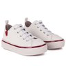 01 tenis infantil casual unissex freestyle klin branco 30