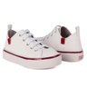 02 tenis infantil casual unissex freestyle klin branco 30
