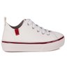 03 tenis infantil casual unissex freestyle klin branco 30