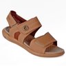 05 sandalia papete klin masculino urban infantil caramelo velcro conforto